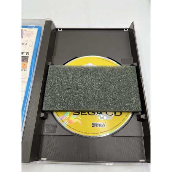 Jurassic Park Sega CD Complete CIB Excellent Condition! With Foam - Picture 10 of 10